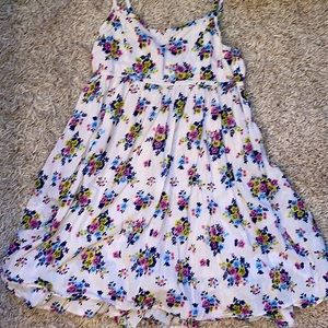 Two Layer Floral Dress